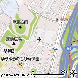 神奈川県横浜市都筑区早渕周辺の地図