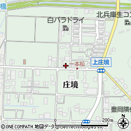 兵庫県豊岡市庄境1016周辺の地図