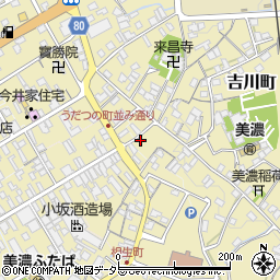 岐阜県美濃市2348周辺の地図
