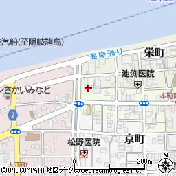 鳥取県境港市松ケ枝町28周辺の地図