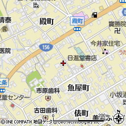 岐阜県美濃市1955周辺の地図