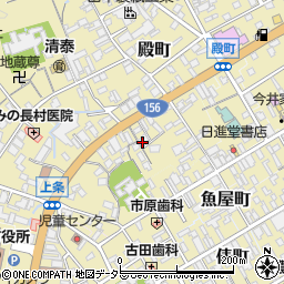 岐阜県美濃市58-6周辺の地図