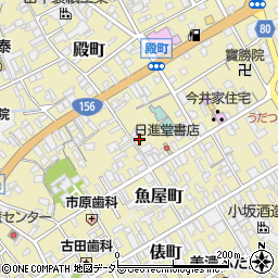 岐阜県美濃市1936周辺の地図