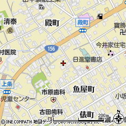 岐阜県美濃市1954周辺の地図