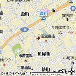 岐阜県美濃市1937周辺の地図