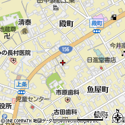 岐阜県美濃市58周辺の地図