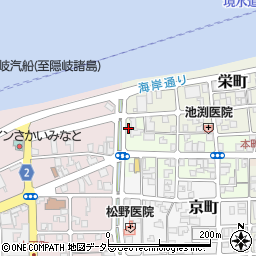 鳥取県境港市松ケ枝町28-2周辺の地図