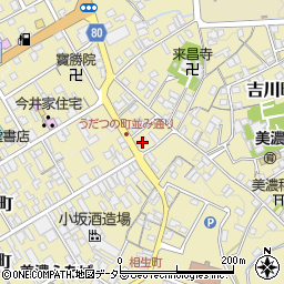 岐阜県美濃市常盤町2324周辺の地図