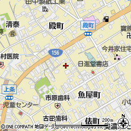 岐阜県美濃市永重町周辺の地図