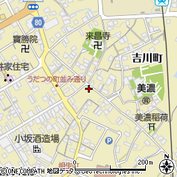 岐阜県美濃市2363周辺の地図