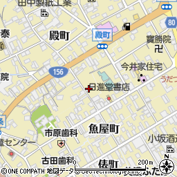 岐阜県美濃市1938周辺の地図