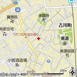 岐阜県美濃市2362周辺の地図