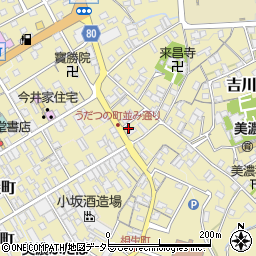 岐阜県美濃市常盤町2323周辺の地図