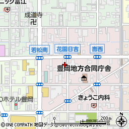 兵庫県豊岡市寿町9-30周辺の地図