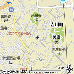 岐阜県美濃市2373周辺の地図