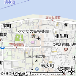 鳥取県境港市末広町88周辺の地図
