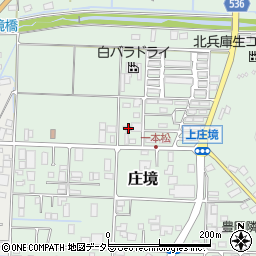 兵庫県豊岡市庄境1017周辺の地図