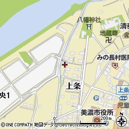 岐阜県美濃市1199周辺の地図