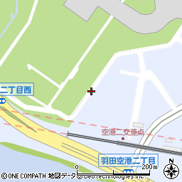 東京都大田区羽田空港2丁目周辺の地図