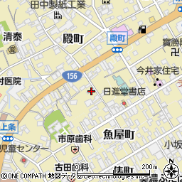 岐阜県美濃市1952周辺の地図