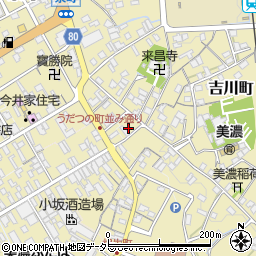 岐阜県美濃市2354周辺の地図