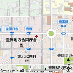 兵庫県豊岡市寿町7-23周辺の地図