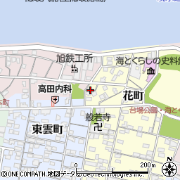 鳥取県境港市花町191-7周辺の地図