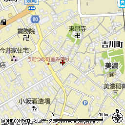岐阜県美濃市2356周辺の地図