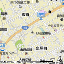 岐阜県美濃市1950-2周辺の地図