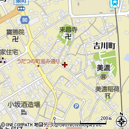 岐阜県美濃市2367周辺の地図