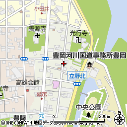 兵庫県豊岡市元町周辺の地図