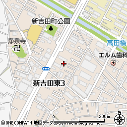 増田荘周辺の地図