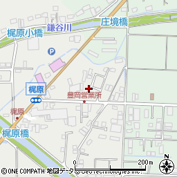 兵庫県豊岡市梶原350-1周辺の地図