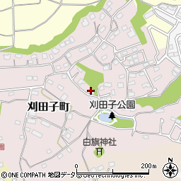 千葉県千葉市緑区刈田子町周辺の地図
