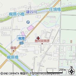 兵庫県豊岡市梶原339周辺の地図