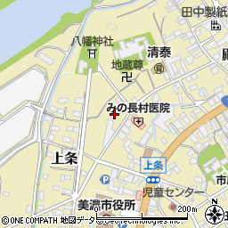 岐阜県美濃市1391周辺の地図