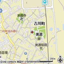 岐阜県美濃市1765周辺の地図