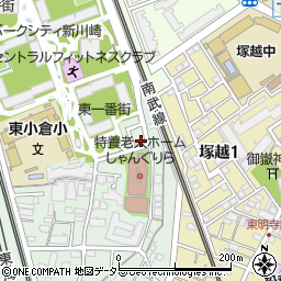 日三商事川崎営業所周辺の地図