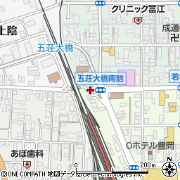幸岡石油株式会社　本社周辺の地図
