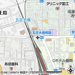 幸岡石油株式会社　豊岡駅前給油所周辺の地図