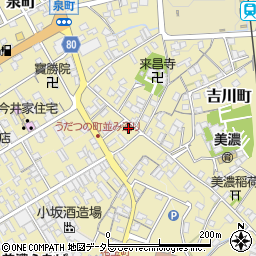 岐阜県美濃市2357周辺の地図
