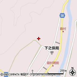 岐阜県関市下之保殿村周辺の地図