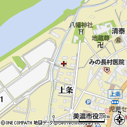 岐阜県美濃市1192周辺の地図