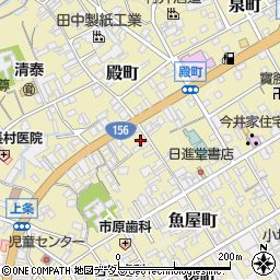 岐阜県美濃市1948周辺の地図