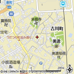 岐阜県美濃市2365-1周辺の地図