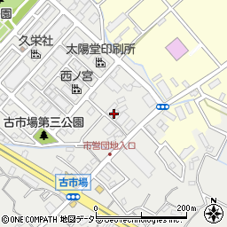 明正工業本社ビル周辺の地図