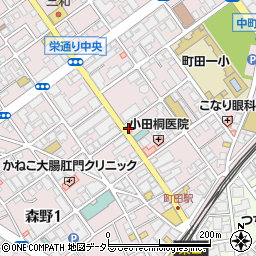 醤油料理 天忠 町田店周辺の地図
