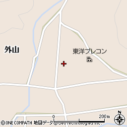 岐阜県本巣市外山1686周辺の地図