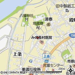 岐阜県美濃市1393周辺の地図
