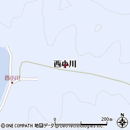 福井県小浜市西小川周辺の地図